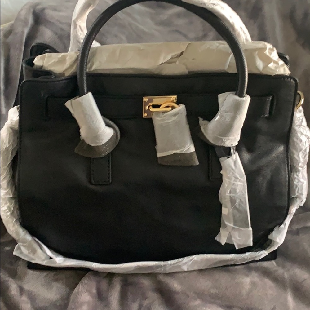 Michael Kors large tote handbag black brand new
